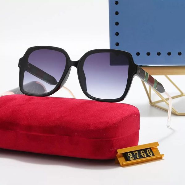 

summer famous sunglasses oversized flat ladies sun glasses chain man women square frames fashion trend designer with packaging boxes, White;black