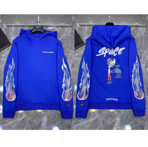 

loose luxury fashion men's jackets designer brand hoodies horseshoe cross print ch men zipper sweatshirts women coat casual pullover h, Black;brown