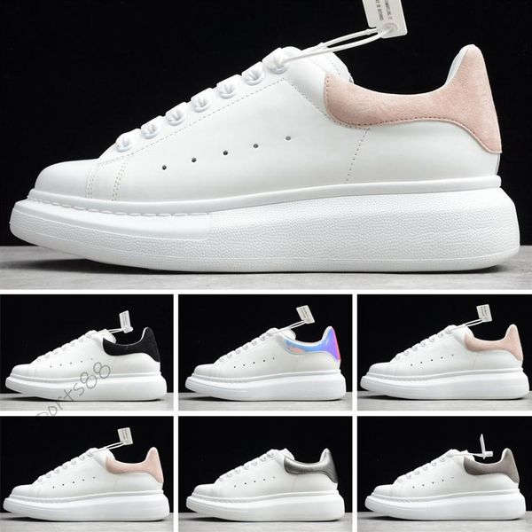 

2021 luxurys designers shoe alex increased casual sole sneakers white fashion platform women men sports size 36-44 mc2400, Black;brown