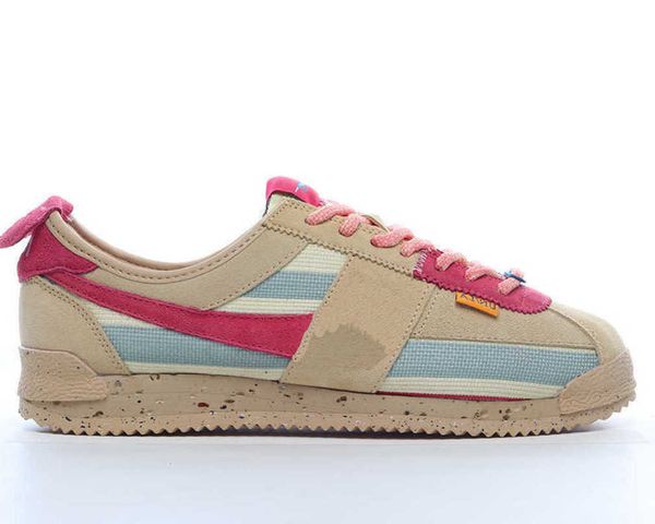 

shoes union x casual cortez low khaki red leisure shoe sneakers 9ze7