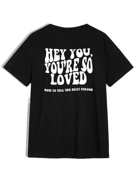 

men slogan graphic tee p6qo#, White;black