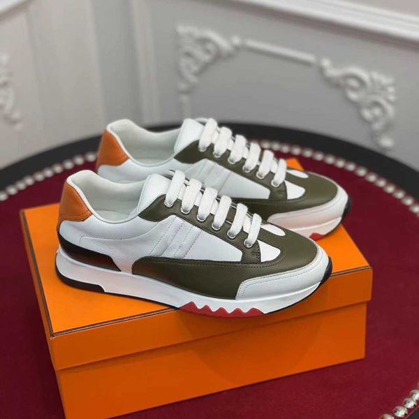 

designer's classic women's casual shoes with flat bottom printed leather shopping running fashion brand leather sneakers coach, Black