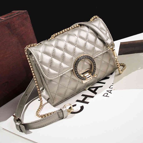 

fashion luxury bag wholesale female diagonal new style feeling mature and versatile one shoulder rhombic lattice chain