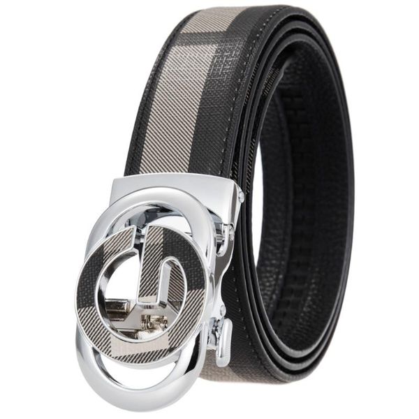 

belts men designer buckle genuine cow leather formal ceinture homme business cowboy waistband male luxuri giftbelts, Black;brown
