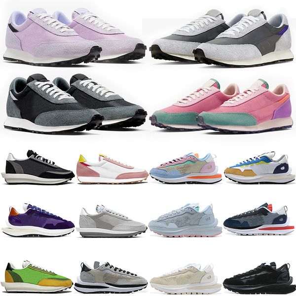 

2022 designer waffle ldv ld ldwaffle men women running shoes black gum white nylon varsity blue dark iris sesame void game royal outdoor spo
