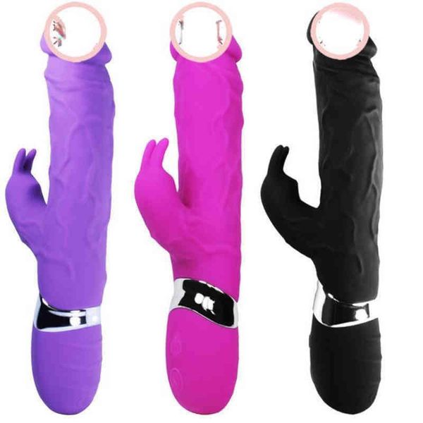 NXY Vibratoren für Erwachsene Sex Toys Produkte DOUBLE G-Punkt-Kaninchen-Simulation Swing Fun 220426