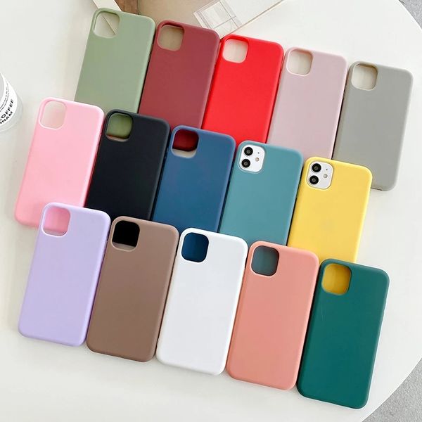

colored shell soft silicone original phone cases for iphone 14 13 pro max 12 11 mini x xr xs 5 6 7 8 se plus cover samsung huawei xiaomi