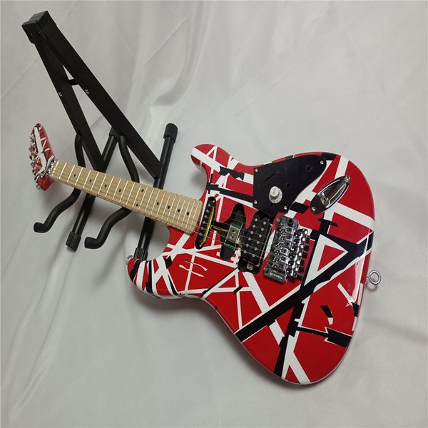 

2021electric guitar 6 string vintage kr 5150 frankenstrat in nice colour