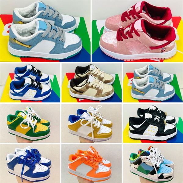 

2021 girls boys baby toddler running shoes luxury designer brand kids j children boy and gril sport sneaker athletics basketball278m, Black