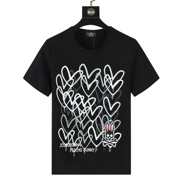 

luxury designer men's t-shirts dress shirt summer men's and women's with monogrammed casual fashion streetwear multiple color, White;black
