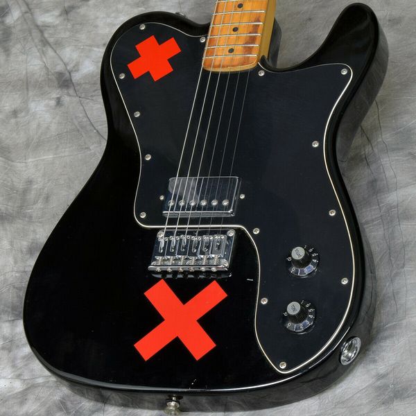 

deryck whibley tele black #ggb79 electric guitar