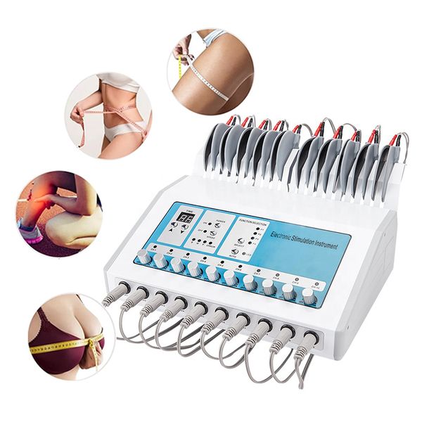 Schlankheitsmaschine EMS Body Slim Shaping Russische Wellen Elektronische Muskelstimulation Fettabbau Gewicht Reduzieren Schmerzlinderung Mikrostrom Elektronenimpuls Salon Spa Verwendung