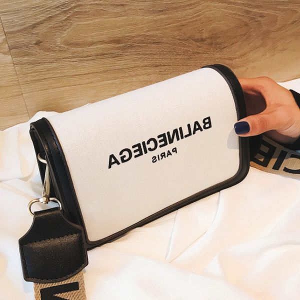 

women bags chain handbags all square summer letter wide strap shoulder msenger purse handbags for female messenger bag