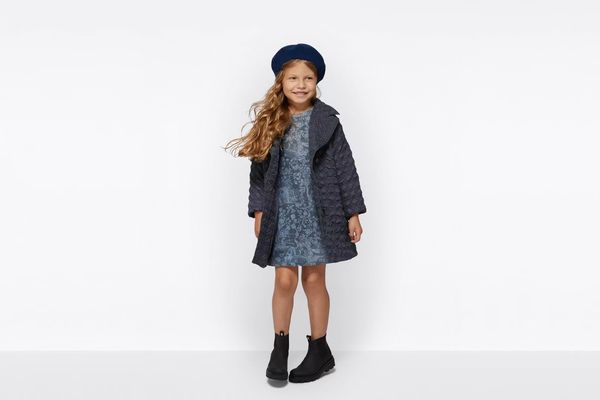 

boys girls coat tench coats baby clothes long gingerbread cotton windbreaker button lettering 2022 black 100-160, Camo