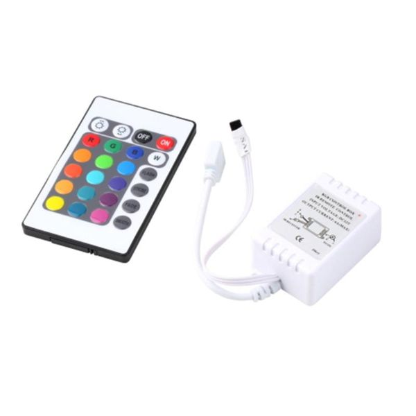 Контроллеры светодиодный контроллер IR RGB Controler Lights Удаленный Dimmer DC12V для 3528 ControllersRGB 3528