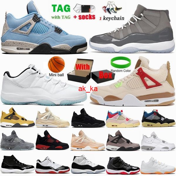 

og jumpman 4s men women basketball shoes red thunder infrared black cat bred university blue sail cool grey shimmer royalty womens mens trai