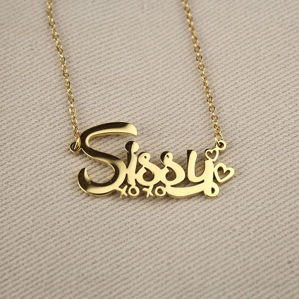 

beeger sissy cuckold anklet or necklace, stainless steel with mirror finish gold color,used for ife/cuckold lifestyle.