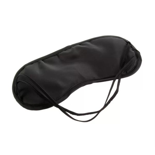 

black sleeping eye mask travel aid eyes mask sleep shade cover nap light soft rest blindfold