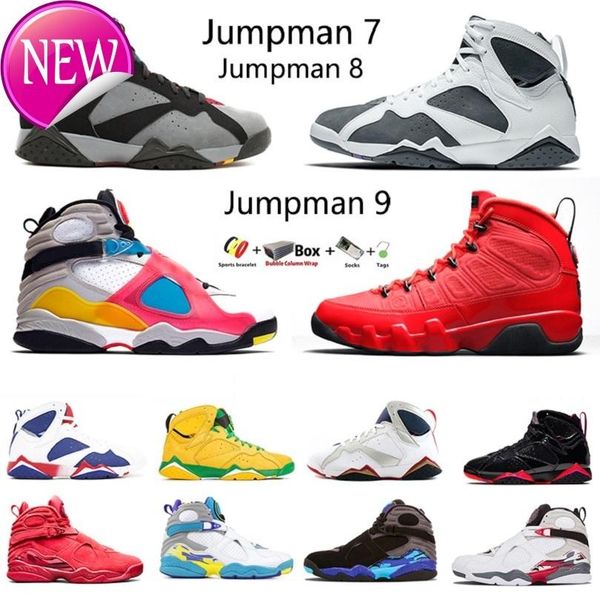 

jumpman 7s 8s 9s mens basketball shoes bordeaux z mist flint oregon ducks 7 multi -color white aqua raid 8 chile red unc 9 men trainers, Black