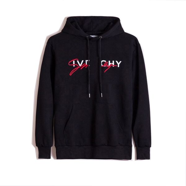 

men's hoodies 2022 autumn long sleeve hooded sweatshirts cotton clothing letter print fashion classic sports clothes women man costume, Black