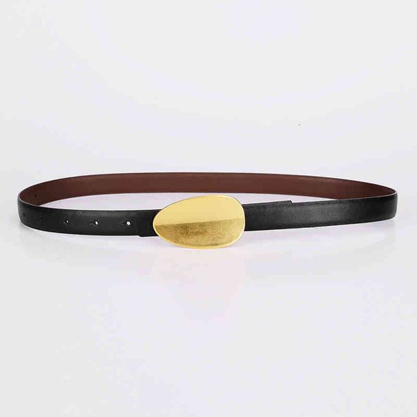 

belts women's fashion double leather waistband women's 8u60, Black;brown