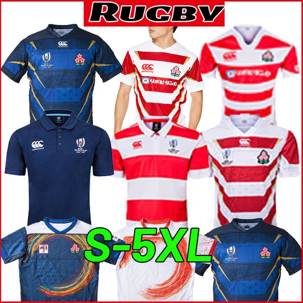 

2019 2020 japan rugby jerseys home away 19 20 japan world cup nrl national rugby league shirts polo s-5xl, Black;gray