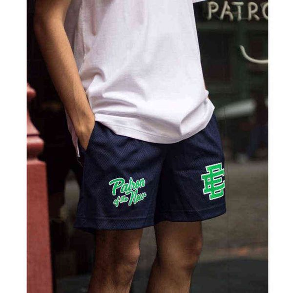 

eric emanuel ee basic short new york city skyline men's casual shorts fitness sports pants summer gym workout mesh breathab women baske, White;black