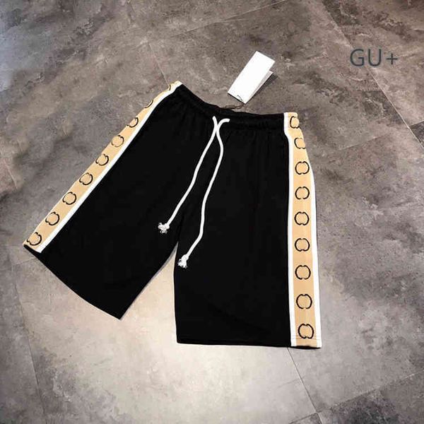 

2022 factory wholesale new summer fashion lovers reflective letter ribbon casual loose pants, White;black
