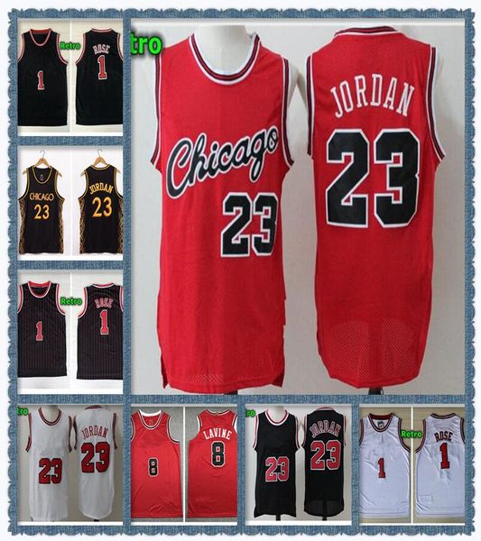 

2021 mens youth kids zach 8 lavine jersey city 23 edition authentic stitched 1 derrick rose retro classic mesh michael basketball jerseys, Blue;black