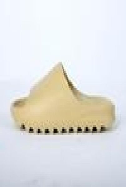 

infants kids foam runner bone designer sandals slides summer toddlers brown west desert sand resin beach childrens slipper, Black