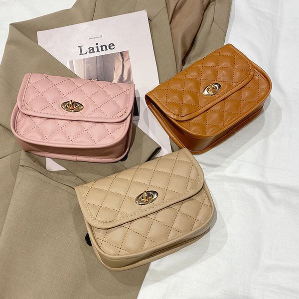 

luxury bag womens girl summer chain lock wallet 20-28cm white pink diamond lattice 40 colors available shoulder bags designer channel handba