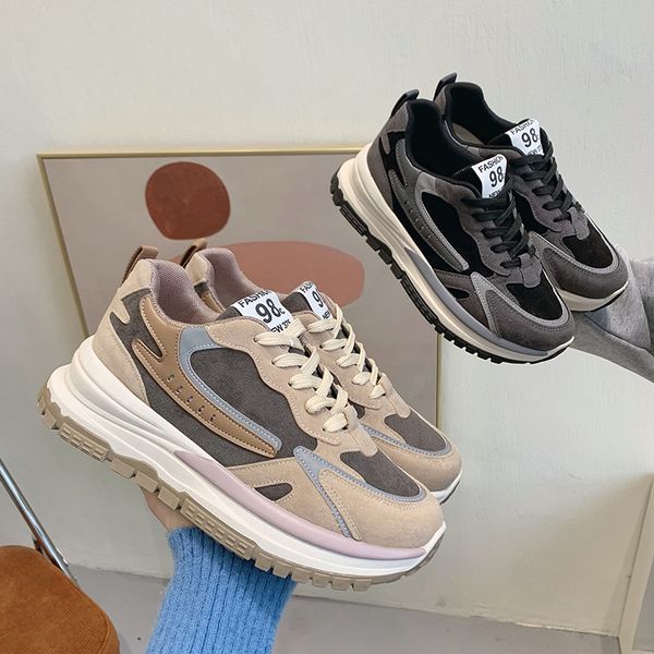 

designer sneakers woman winter fashion thick bottom ladies trainers platform shoes women chunky sneakers zapatillas mujer