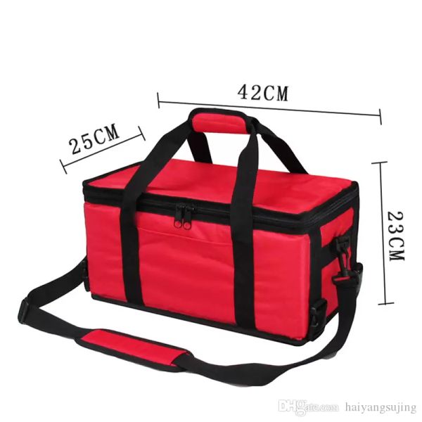 

1680d waterproof picnic lunch bag insulated portable fabric thermal cooler bags large volume travel storage handbag suitcase