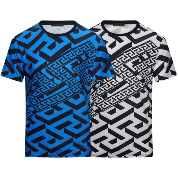 

designer fashion men's t-shirt men's street wear stylist t-shirt printed short sleeve t-shirt, White;black