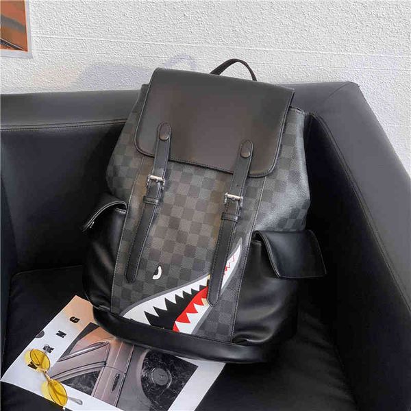 

bags large capacity backpack men's fashion computer leisure trend travel