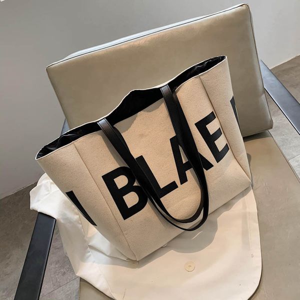 

canvas tote shoulder bag for women luxury brand handbags designer crossbody bucket bags large capacity shopping evening bag