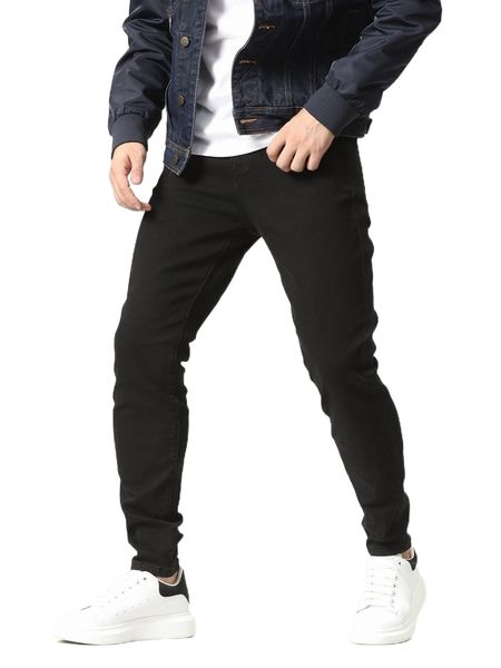 

men zip fly skinny jeans k3qv#, Blue