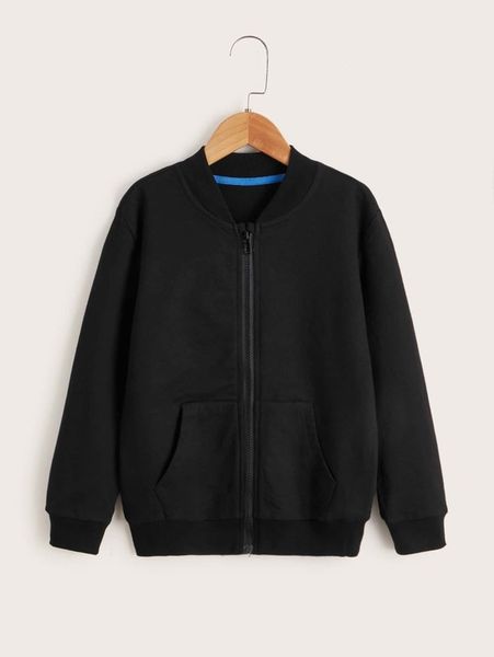 

toddler boys pocket zip up jacket she, Blue;gray