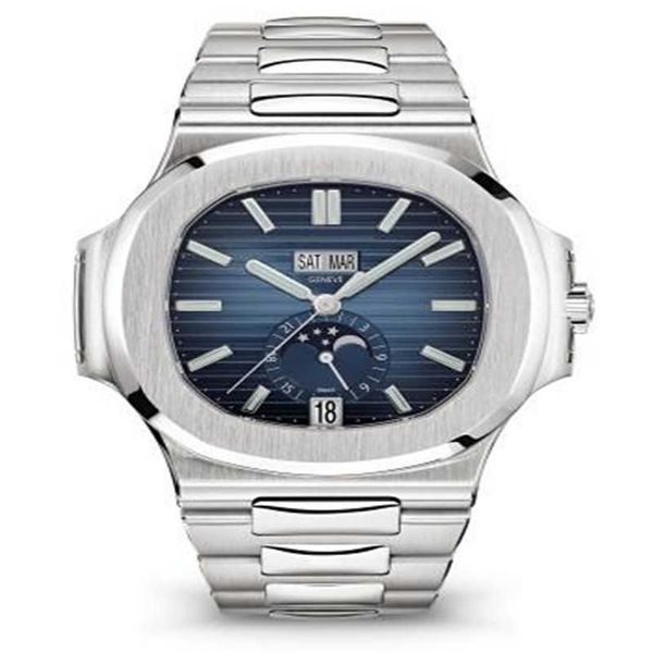 Orologi da uomo 40mm orologio meccanico automatico di design per uomo montre de luxe orologi da uomo con fasi lunari CA5726 aaa reloj