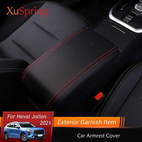 

car armrest console cover cushion support box armrest matte liner car style for haval jolion 2021 accessories