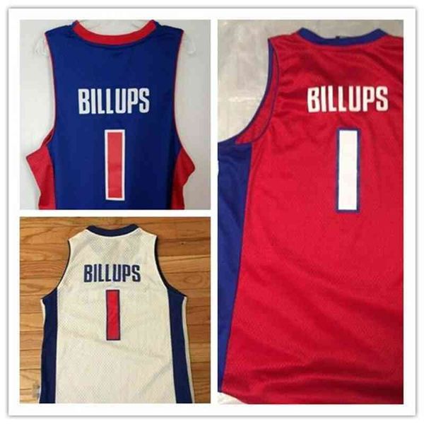 

basketball jersey college retro detroit chauncey 1 billups throwback jersey mesh stitched embroidery custom big size s-5xl vest shirt, Black