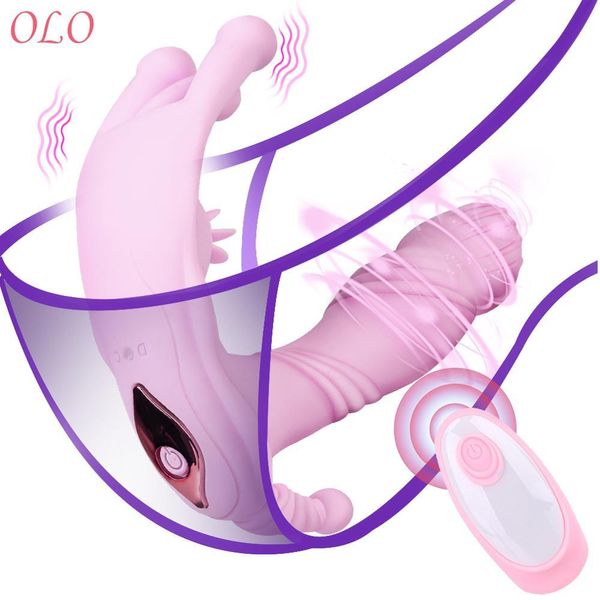 Интеллектуальные нагревающие сексуальные игрушки для женщин 7 мод эротический носимый вибратор вибрации вибрации трусики клиторальный стимулятор