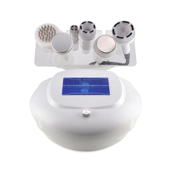 

6 in 1 vacuum ultrasonic 80k cavitation radio frequency rf skin care massager slimming machine beauty equipment277i