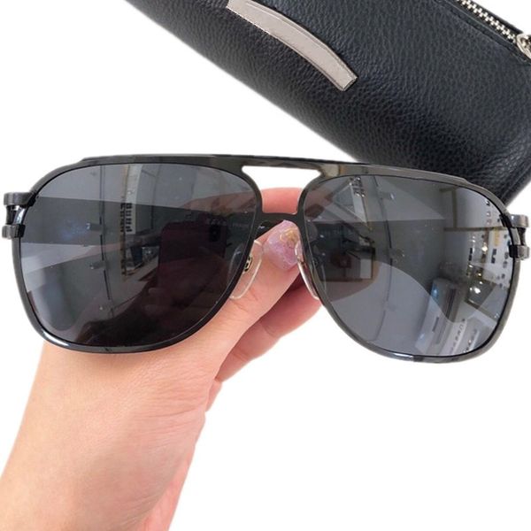 

classical retro-vintage silv pilot bigrim polarized sunglasses uv400 desig lightweight huali wooden leg goggles for prescription goggles ful, White;black