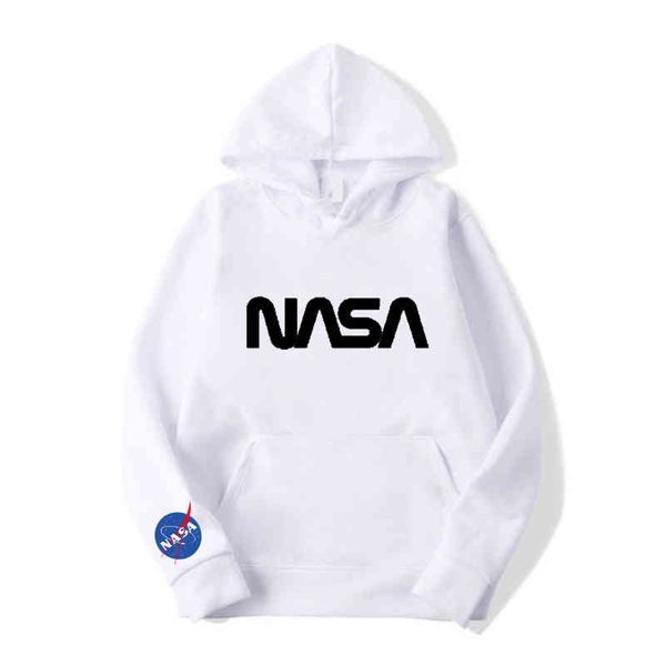

fashion brand nasa astronaut sweater plush trend hoodie, Black