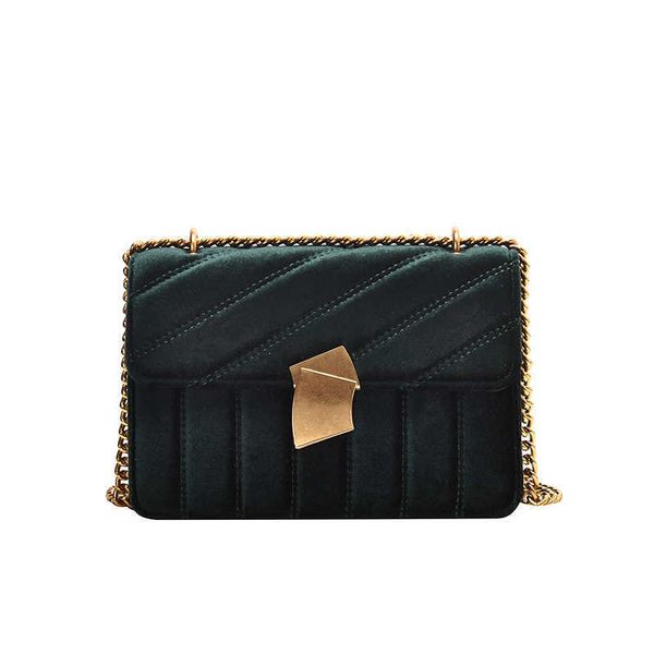 

evening bags bolso de mano lujo para mujer, bandolera con cana terciopelo, estilo vintage, 2022 y0506