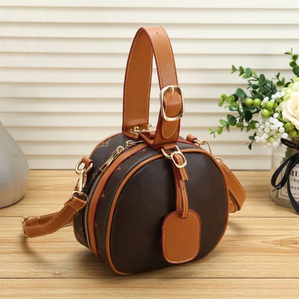 

classic designer luxury tote bag fashion flower leather handbags women handbag shoulder bags brown wallets crossbodybag lvbags