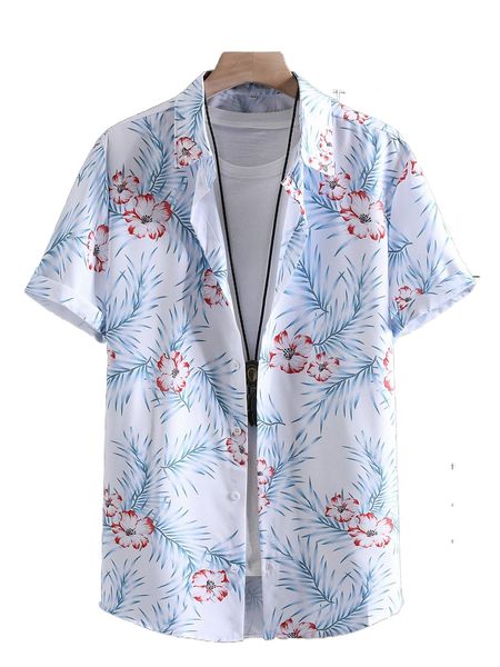 

men random tropical print shirt without tee w0qm#, White;black