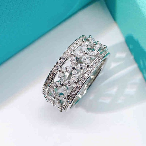 

d0jz t family ring fashion full set zircon horse eye temperament lady valentine's day gift, Silver
