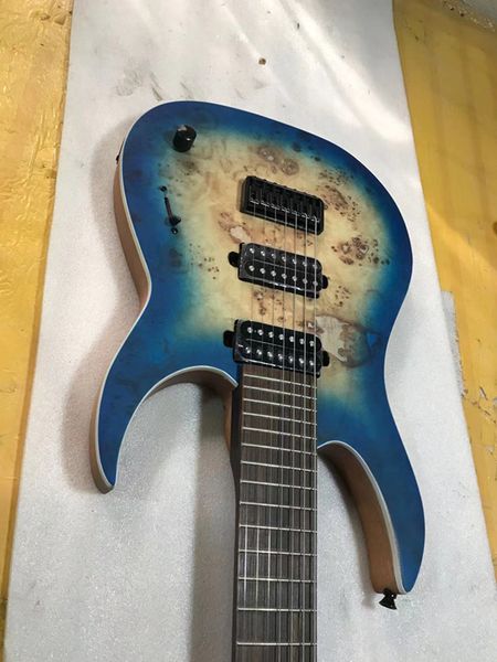

guitar factory customization 7 string electric guitar solid wood super sound feel